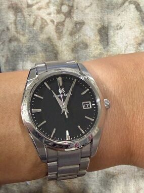 Grand Seiko Heritage SBGX261 Men's Watch - Black/Silver